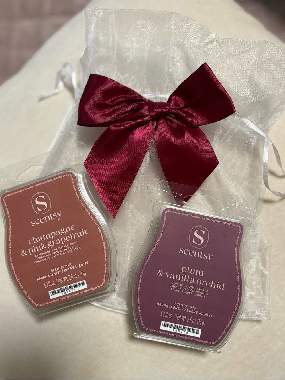 Scentsy Bar set of 2 Valentines Collection 2026